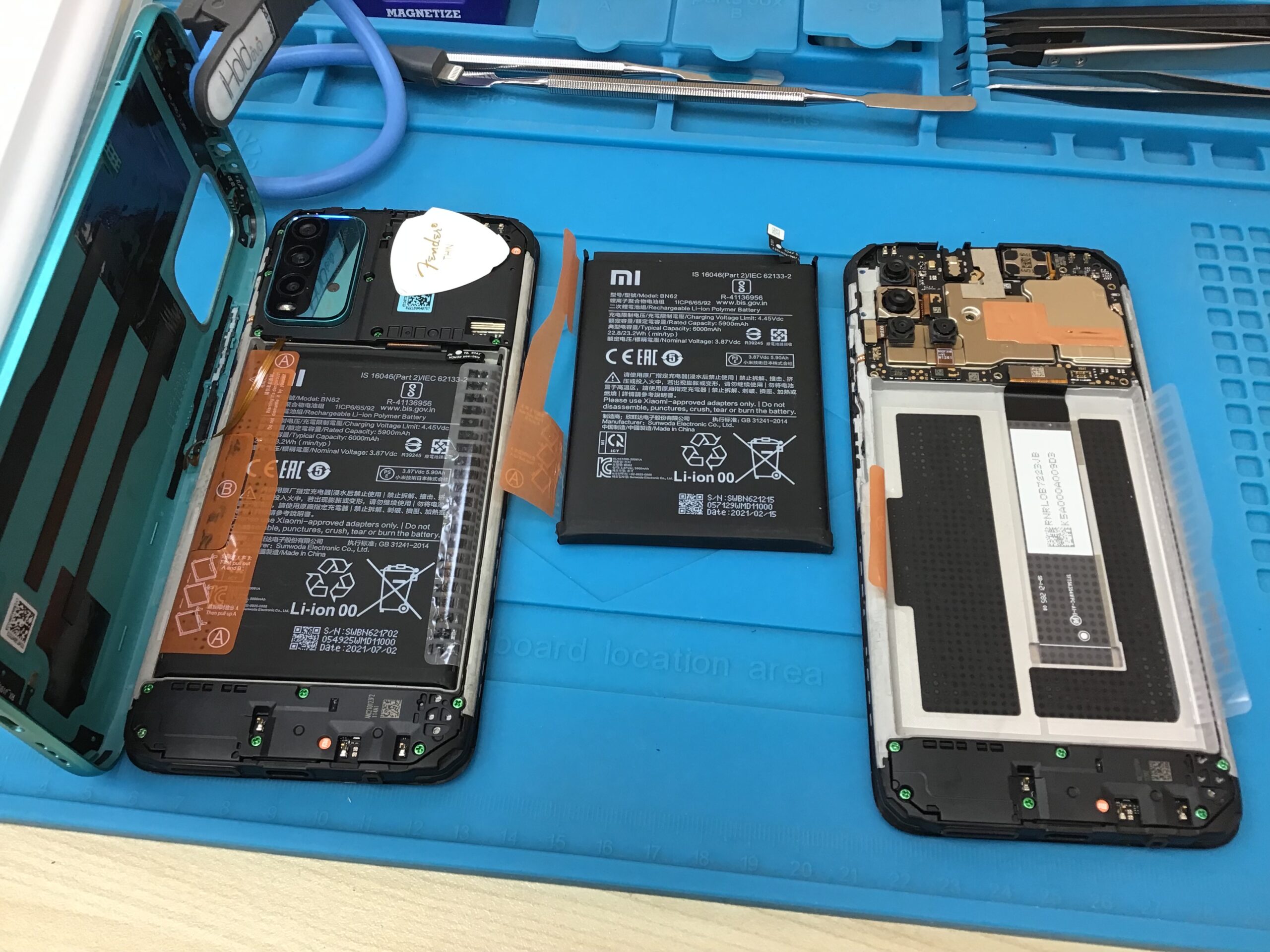 Xiaomi Redmi9T 起動しない 電源入らない 検証レポート 土浦市
